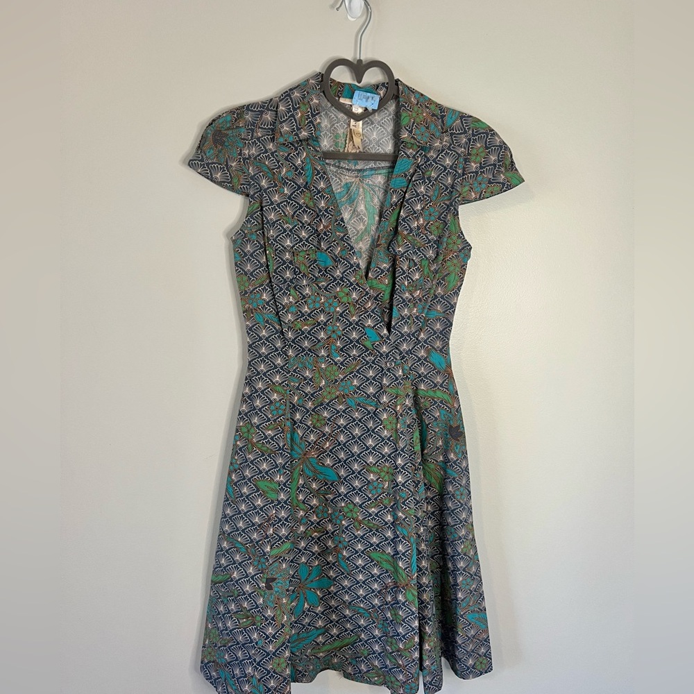 Multicolored Mid Dress